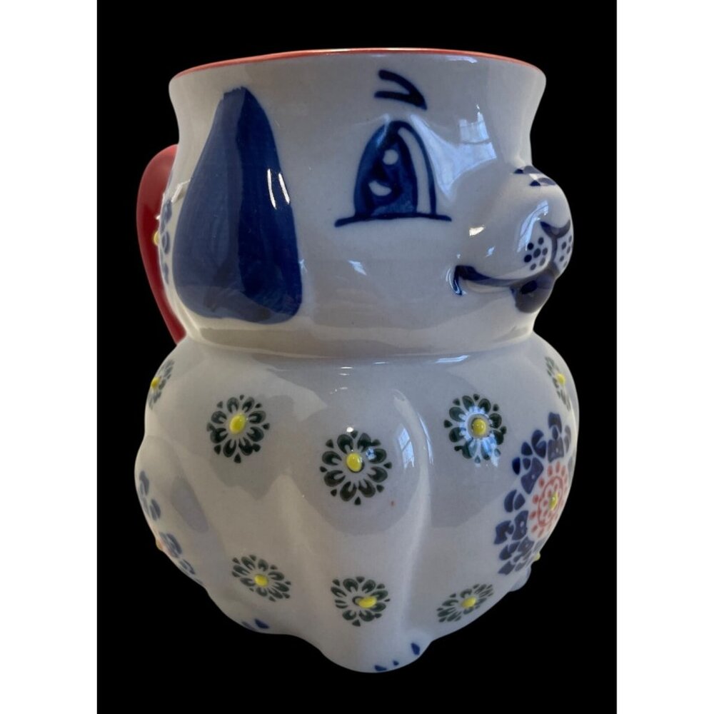 Yokohama Studio Hand Painted Dog/Puppy Beverage Mug